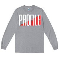 Heather Grey profile records Long Sleeve Tee - artisFamous