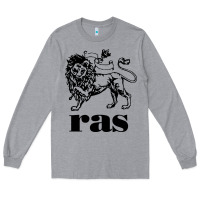 Heather Grey ras records Long Sleeve Tee - artisFamous