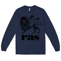 Navy ras records Long Sleeve Tee - artisFamous