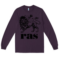 Plum ras records Long Sleeve Tee - artisFamous