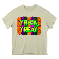 Mossy trick or treat brushstroke Heavy Core Tee - Jasminsmagicworld