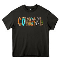 Asphalt Cowgirl Min Heavy Core Tee - CowCowDesign