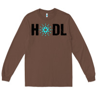 Chestnut hodl cardano Long Sleeve Tee - artisFamous