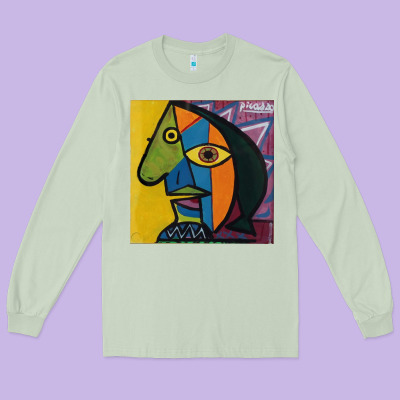 Picasso Original Long Sleeve Tee Designed By Artisfamous