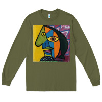 Army Green picasso original Long Sleeve Tee - artisFamous