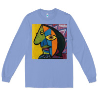 Colony Blue picasso original Long Sleeve Tee - artisFamous