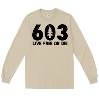 Mushroom live free or die 603 tree Long Sleeve Tee - artisFamous