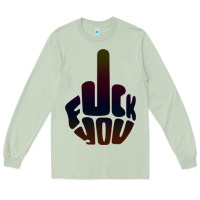 Matcha fuck you middle finger Long Sleeve Tee - artisFamous