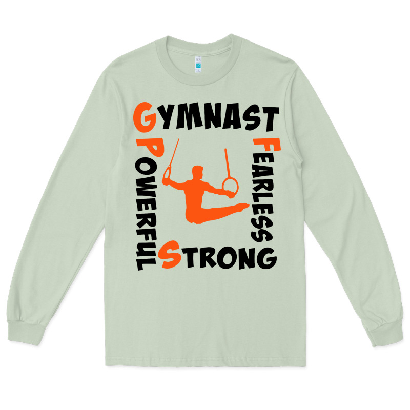 Awesome Gymnastics Boy Gymnast Power Strong Long Sleeve Tee by artisFamous | Teevron
