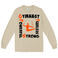 Mushroom awesome gymnastics boy gymnast power strong Long Sleeve Tee - artisFamous