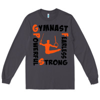 Smoke awesome gymnastics boy gymnast power strong Long Sleeve Tee - artisFamous