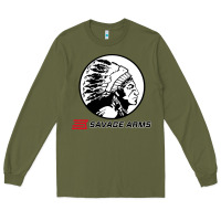 Army Green savage Long Sleeve Tee - artisFamous