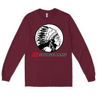 Burgundy savage Long Sleeve Tee - artisFamous