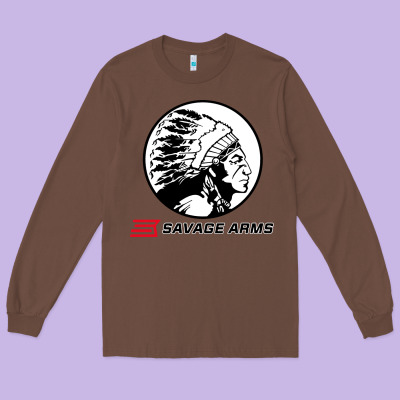 Savage Long Sleeve Tee Designed By Artisfamous