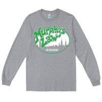 Heather Grey murphy's law Long Sleeve Tee - artisFamous