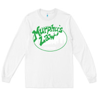 White murphy's law Long Sleeve Tee - artisFamous