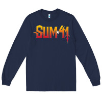 Navy sum41 Long Sleeve Tee - artisFamous