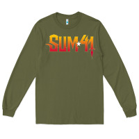 Army Green sum41 Long Sleeve Tee - artisFamous