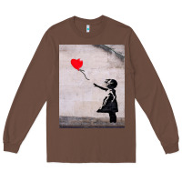 Chestnut banksy, hope Long Sleeve Tee - artisFamous
