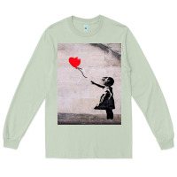 Matcha banksy, hope Long Sleeve Tee - artisFamous