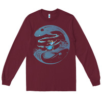 Burgundy Avatar Katara Long Sleeve Tee - artisFamous