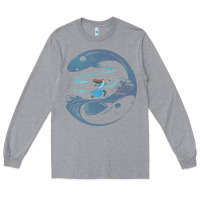 Heather Grey Avatar Katara Long Sleeve Tee - artisFamous