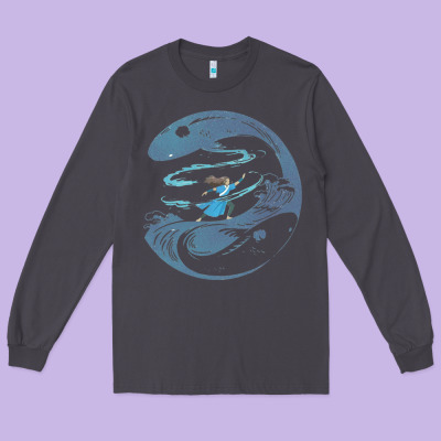 Avatar Katara Long Sleeve Tee Designed By Artisfamous