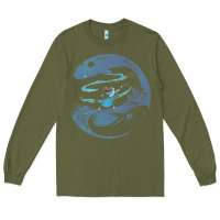 Army Green Avatar Katara Long Sleeve Tee - artisFamous