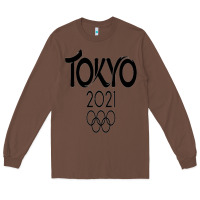 Chestnut Olympic RingTokyo 2020 Long Sleeve Tee - artisFamous