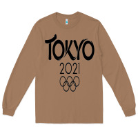 Toasted Coconut Olympic RingTokyo 2020 Long Sleeve Tee - artisFamous