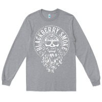 Heather Grey blackberry smoke’s Long Sleeve Tee - artisFamous