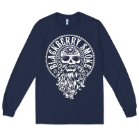 Navy blackberry smoke’s Long Sleeve Tee - artisFamous