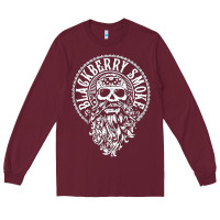 Burgundy blackberry smoke’s Long Sleeve Tee - artisFamous