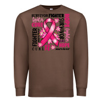 Chestnut survivor breast cancer ribbon Premium Sweatshirt - RanaPortraitStore