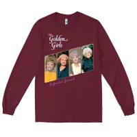Burgundy THE GOLDEN GIRLS Long Sleeve Tee - artisFamous