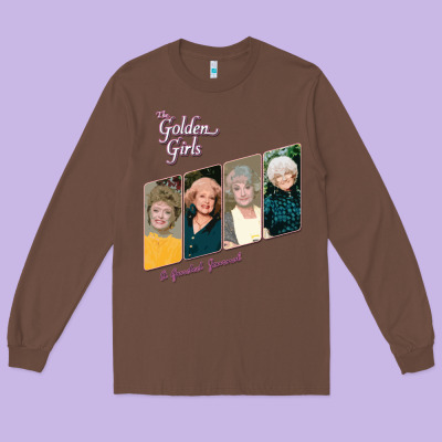 The Golden Girls Long Sleeve Tee Designed By Artisfamous