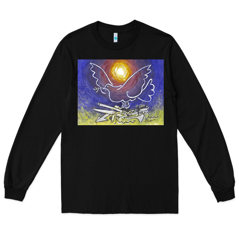 Pablo Picasso Signed & Hand Long Sleeve Tee by artisFamous | Teevron