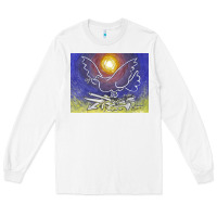 White pablo picasso signed & hand Long Sleeve Tee - artisFamous