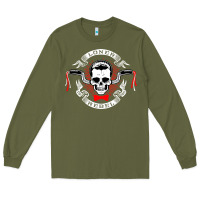 Army Green loner rebel Long Sleeve Tee - artisFamous