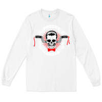 White loner rebel Long Sleeve Tee - artisFamous