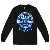 Black pabst blue ribbon Long Sleeve Tee - artisFamous