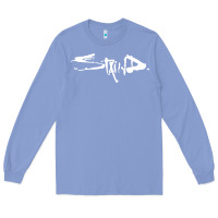 Colony Blue staind Long Sleeve Tee - artisFamous