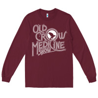 Burgundy best of old crow medicine show Long Sleeve Tee - artisFamous