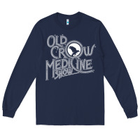Navy best of old crow medicine show Long Sleeve Tee - artisFamous