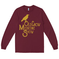 Burgundy best of old crow medicine show Long Sleeve Tee - artisFamous