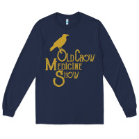 Navy best of old crow medicine show Long Sleeve Tee - artisFamous