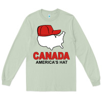 Matcha canada america's hat Long Sleeve Tee - artisFamous