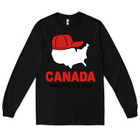 Black canada america's hat Long Sleeve Tee - artisFamous