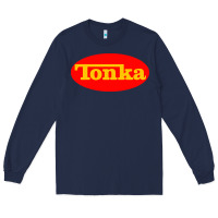 Navy tonka truck Long Sleeve Tee - artisFamous