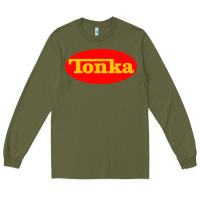 Army Green tonka truck Long Sleeve Tee - artisFamous